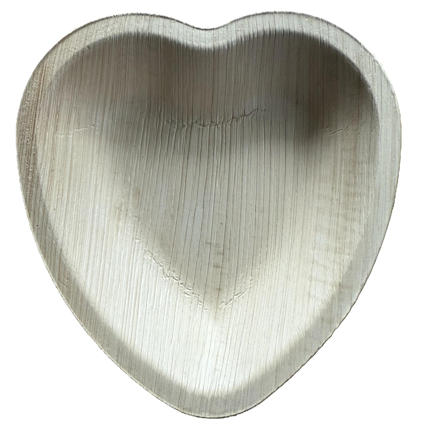 6.5" Palm Leaf Heart Shape Disposable Bowls