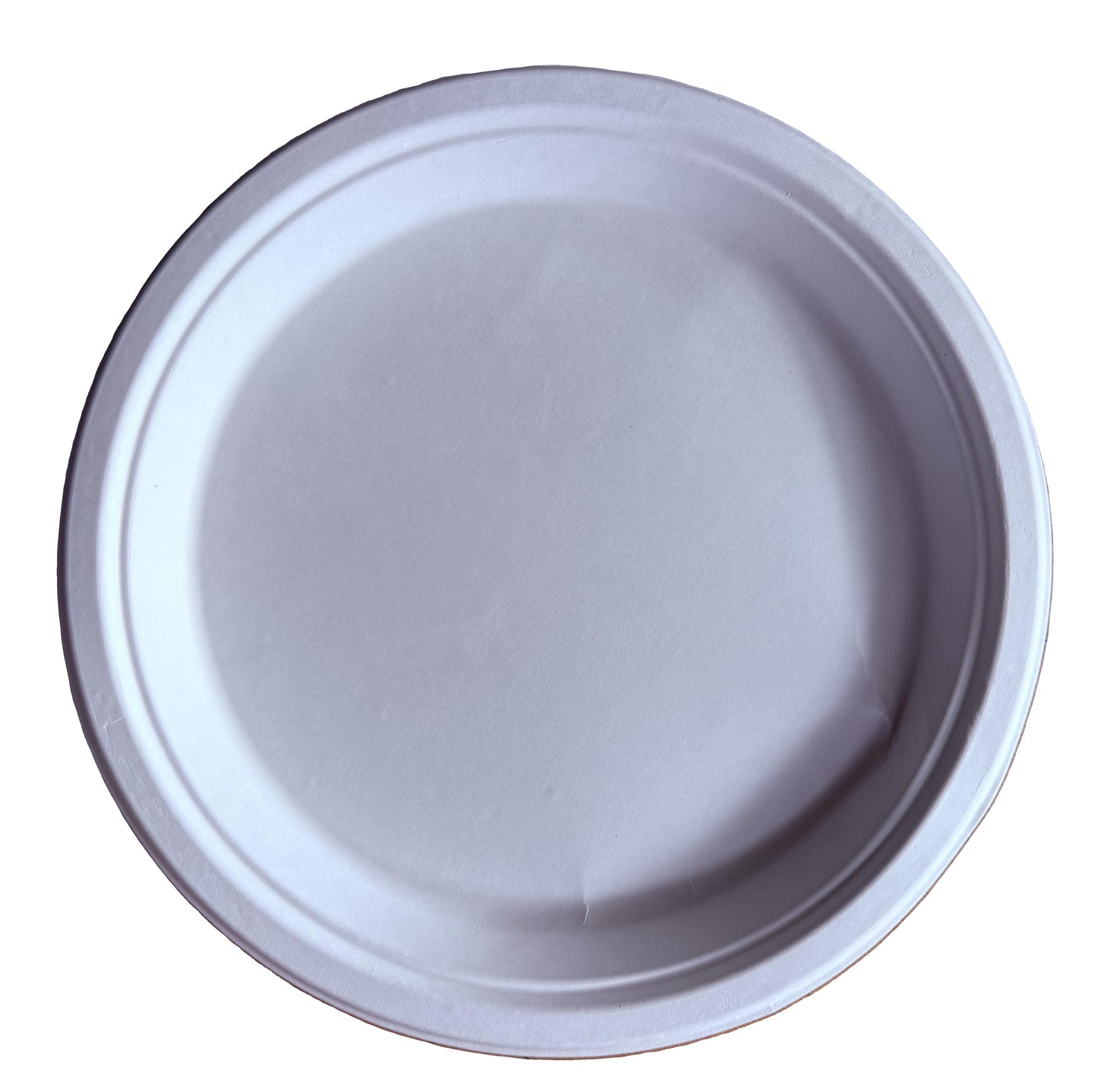 Bagasse (Sugarcane pulp) 10 Inch Round Disposable Plates- 125/500 Pack